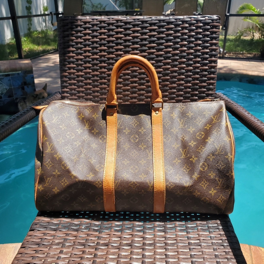 Authentic Louis Vuitton Keepall 45